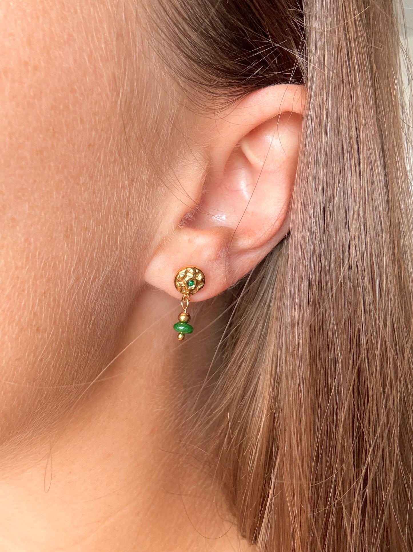 Boucles d'oreilles Verde